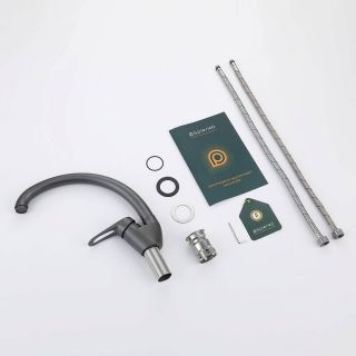 Смеситель для кухни Splenka S202.41.07 серый